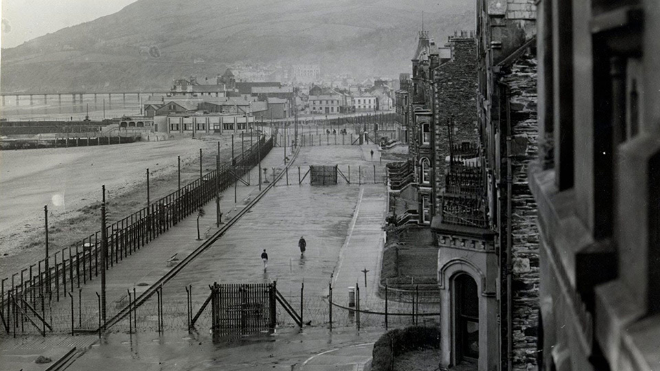 Mooragh internment camp, Ramsey, Isle of Man 1940, credit: Manx National Heritage